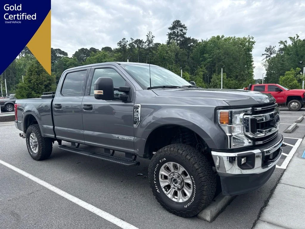 Certified Used 2022 Carbonized Gray Metallic Ford XLT image 1