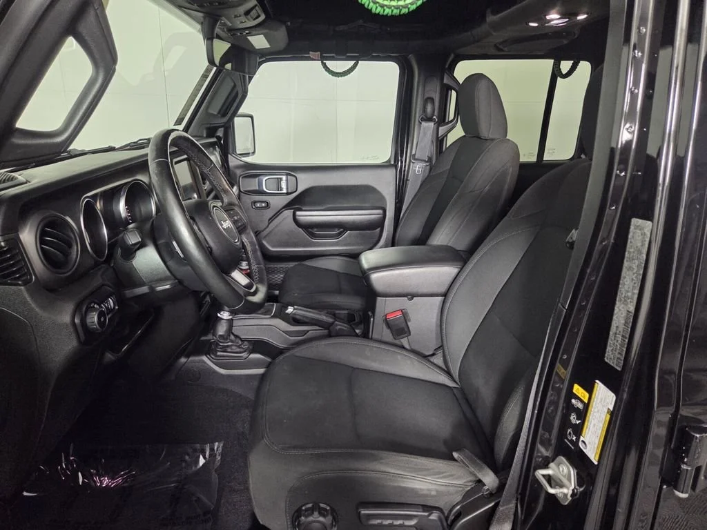 Used 2021 Black Clearcoat Jeep Unlimited Willys image 9
