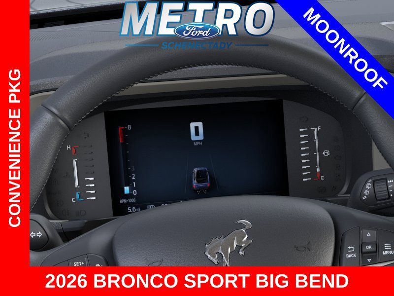 New 2026 Azure Gray Metallic Tri-Coat Ford Big Bend image 13