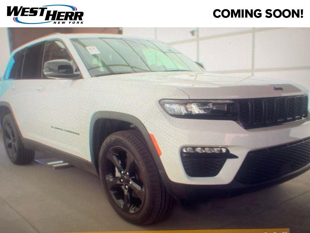 Used 2023 Bright White Clearcoat Jeep Limited image 1