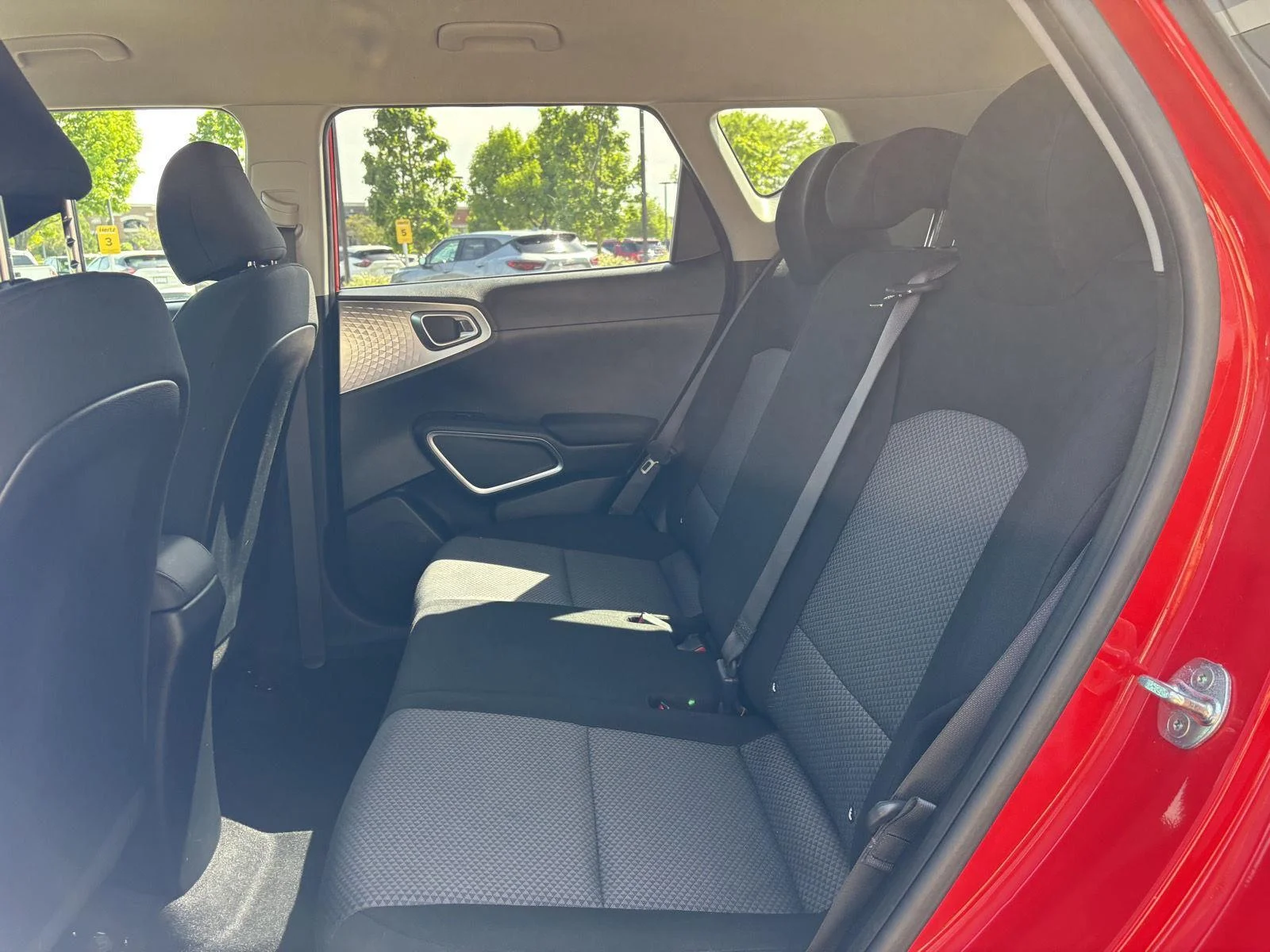 Used 2022 Inferno Red Kia LX image 18