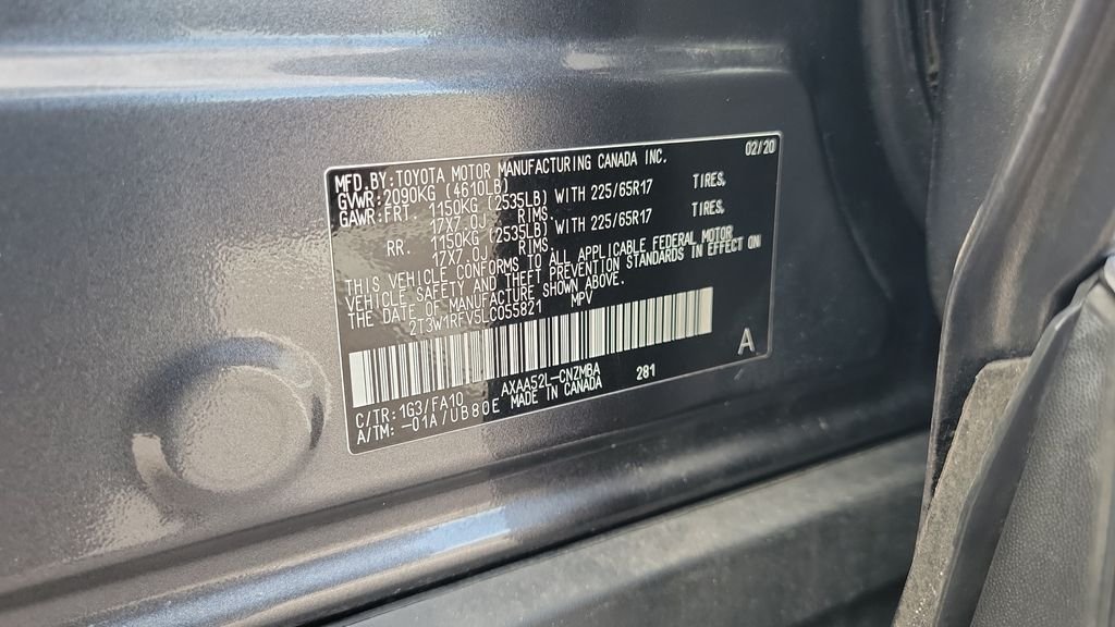 Certified Used 2020 Gray Toyota XLE image 24