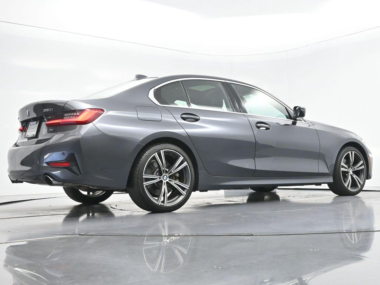 Used 2021 Mineral Gray Metallic BMW 330i xDrive image 49