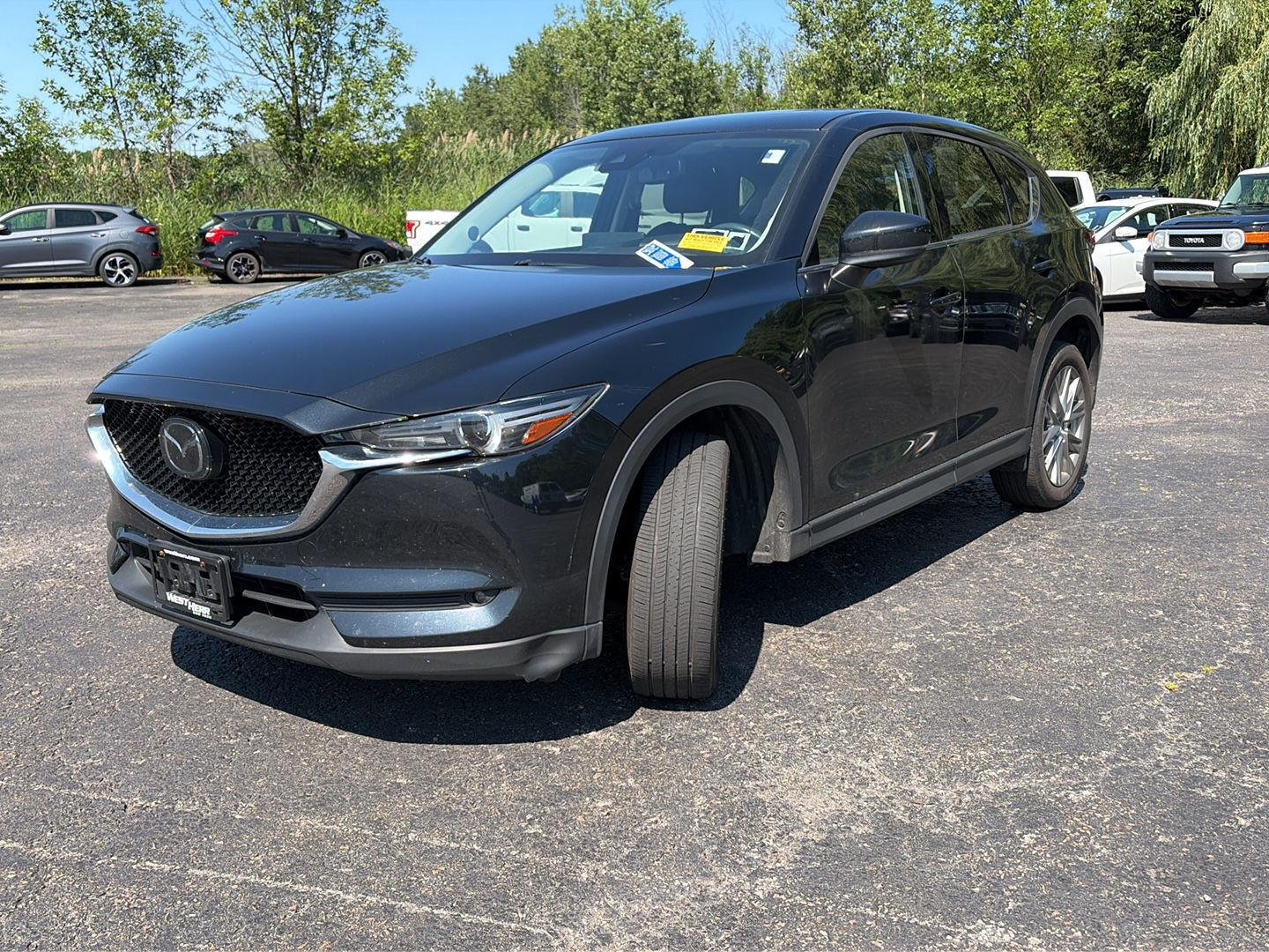 Used 2021 Jet Black Mica Mazda Grand Touring image 8