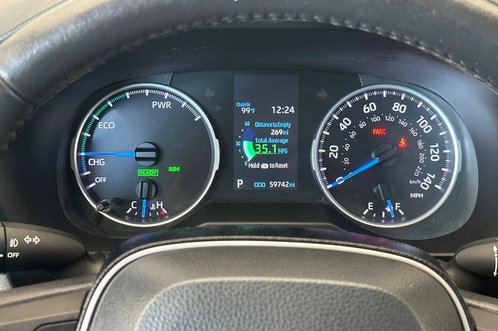 Certified Used 2021 Super White Toyota Hybrid XLE image 23