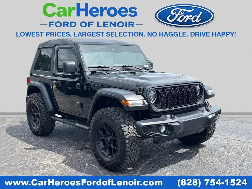 Used 2025 Black Jeep Willys image 1