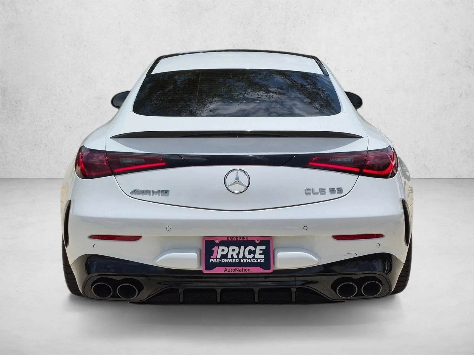 Used 2025 Manufaktur Moonlight White Metallic Mercedes-Benz AMG® CLE 53 image 5