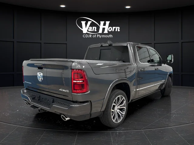 New 2026 Granite Crystal Metallic Clear-Coat Exterior Paint RAM Tungsten image 7