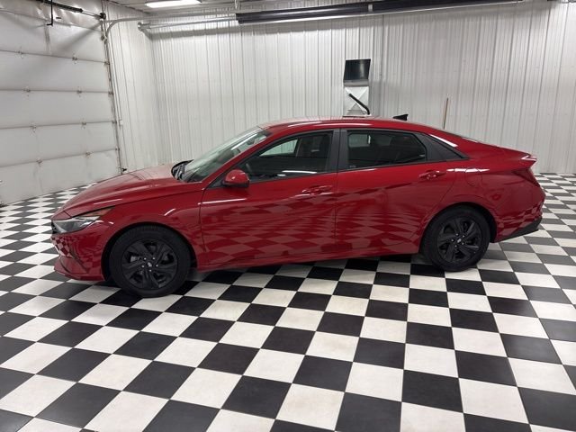 2023 Hyundai Elantra Hybrid Blue