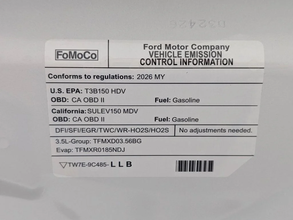New 2026 Oxford White Ford Cargo Van image 27