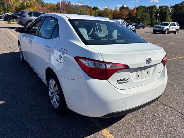 Used 2015 Super White Toyota LE image 7