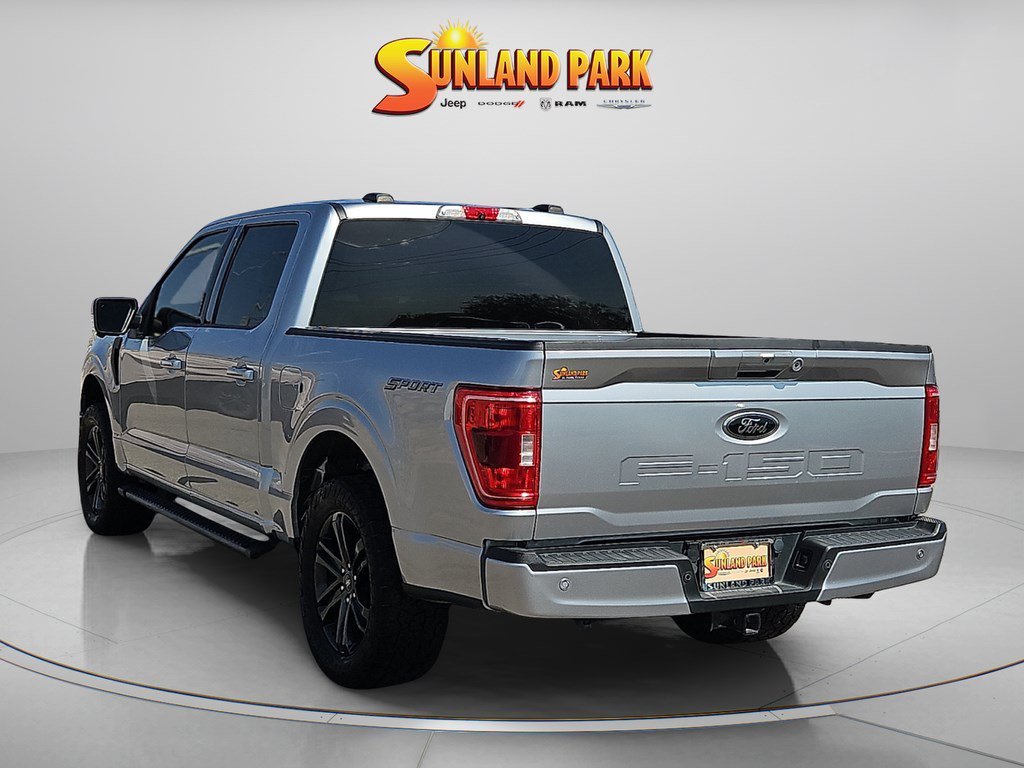 Used 2022 Silver Metallic Ford XLT image 4
