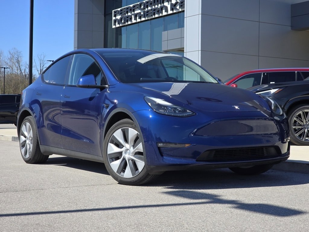 Used 2023 Tesla Model Y Long Range with VIN 7SAYGDEE6PF672332 for sale in Fort Wright, KY
