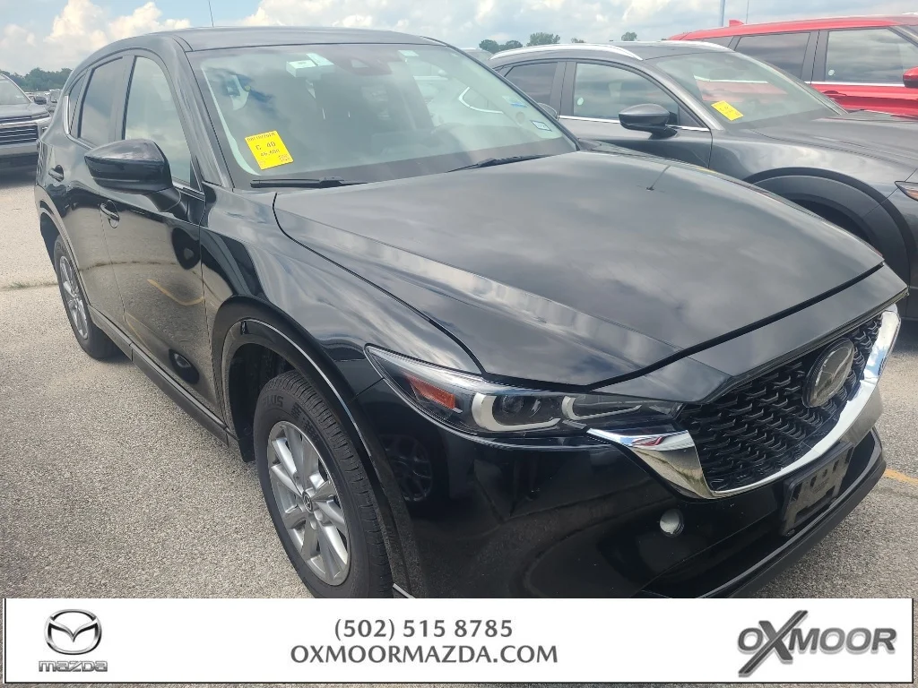 Certified Used 2025 Jet Black Mica Mazda 2.5 S Preferred Package image 1