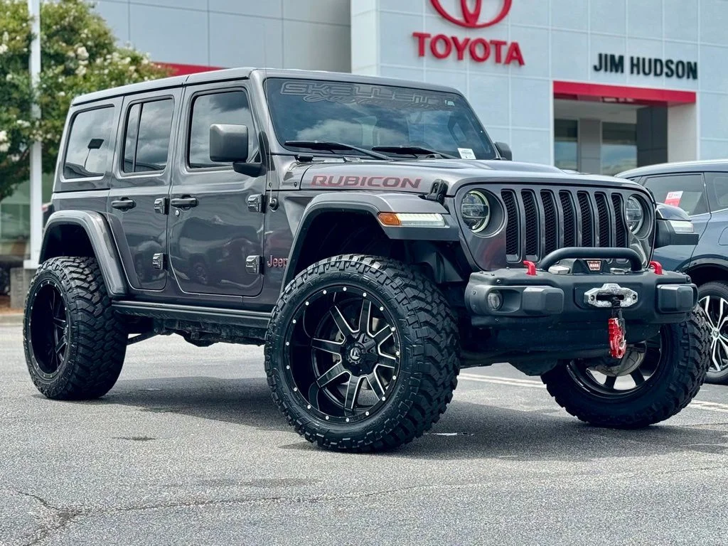 Used 2021 Gray Jeep Unlimited Rubicon image 2