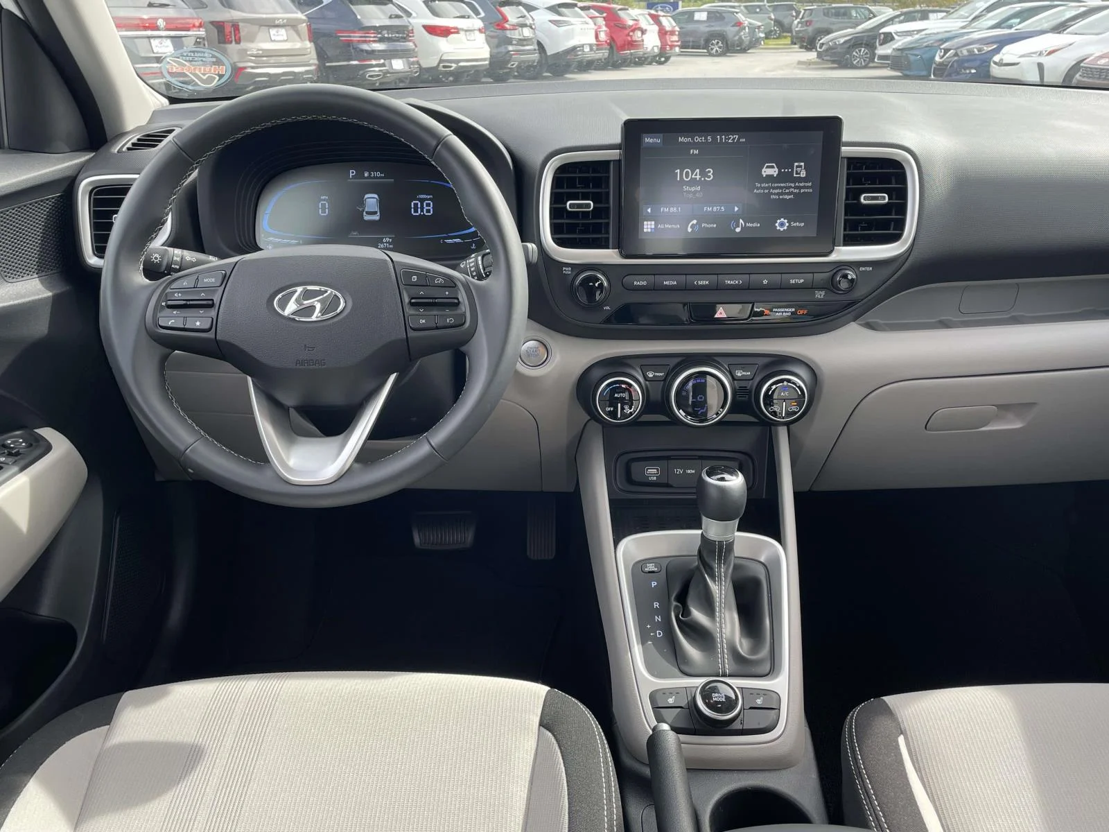 Used 2026 Lunar White Hyundai SEL image 4