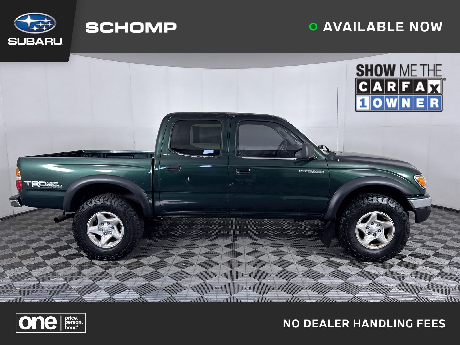 Used 2002 Green Toyota  image 1