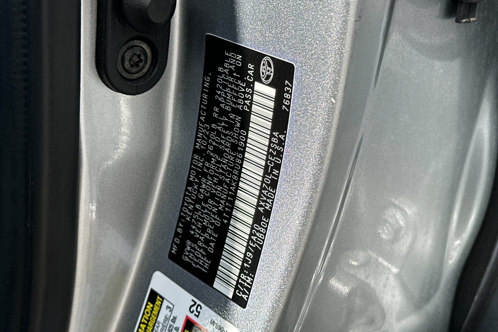 Used 2024 Silver Toyota SE image 33