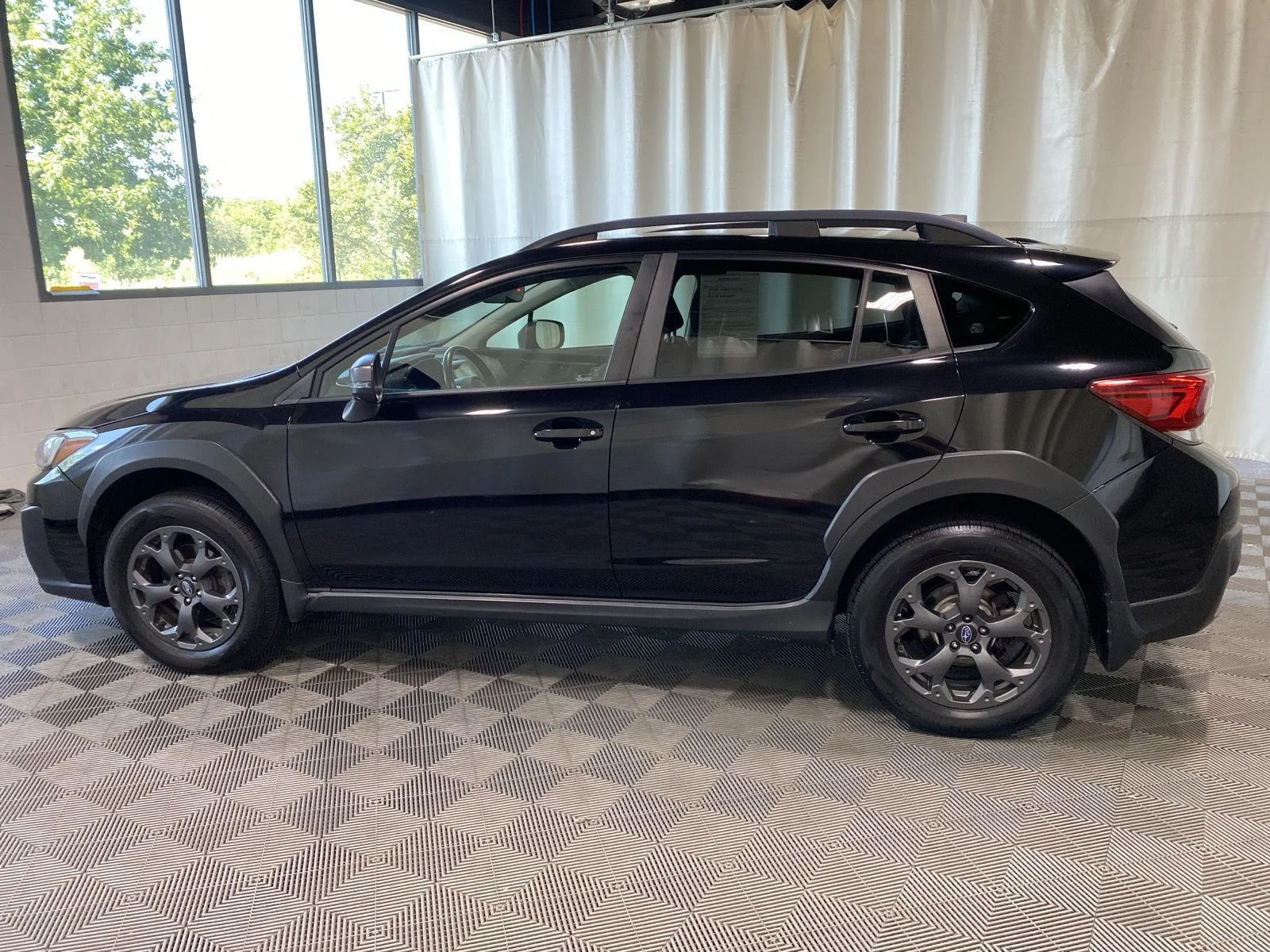 Used 2021 Crystal Black Silica Subaru Sport image 4