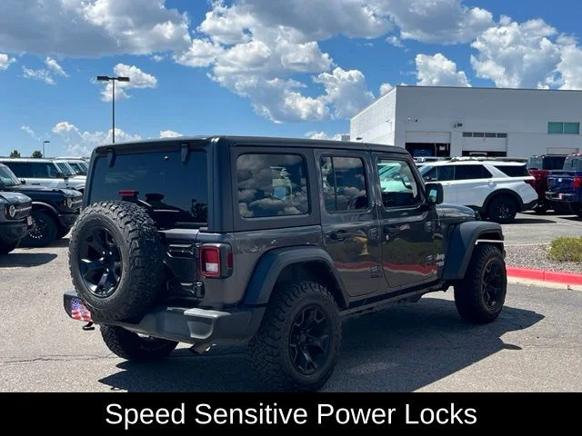 Used 2018 Gray Jeep Unlimited Sport S image 6