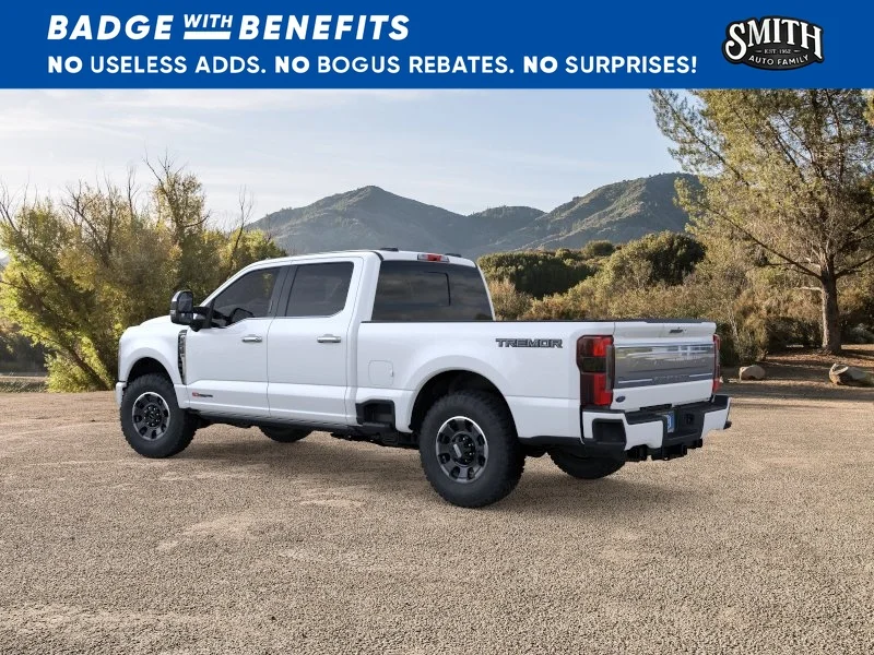 New 2026 Star White Metallic Tri-Coat Ford F-250® Platinum® image 5