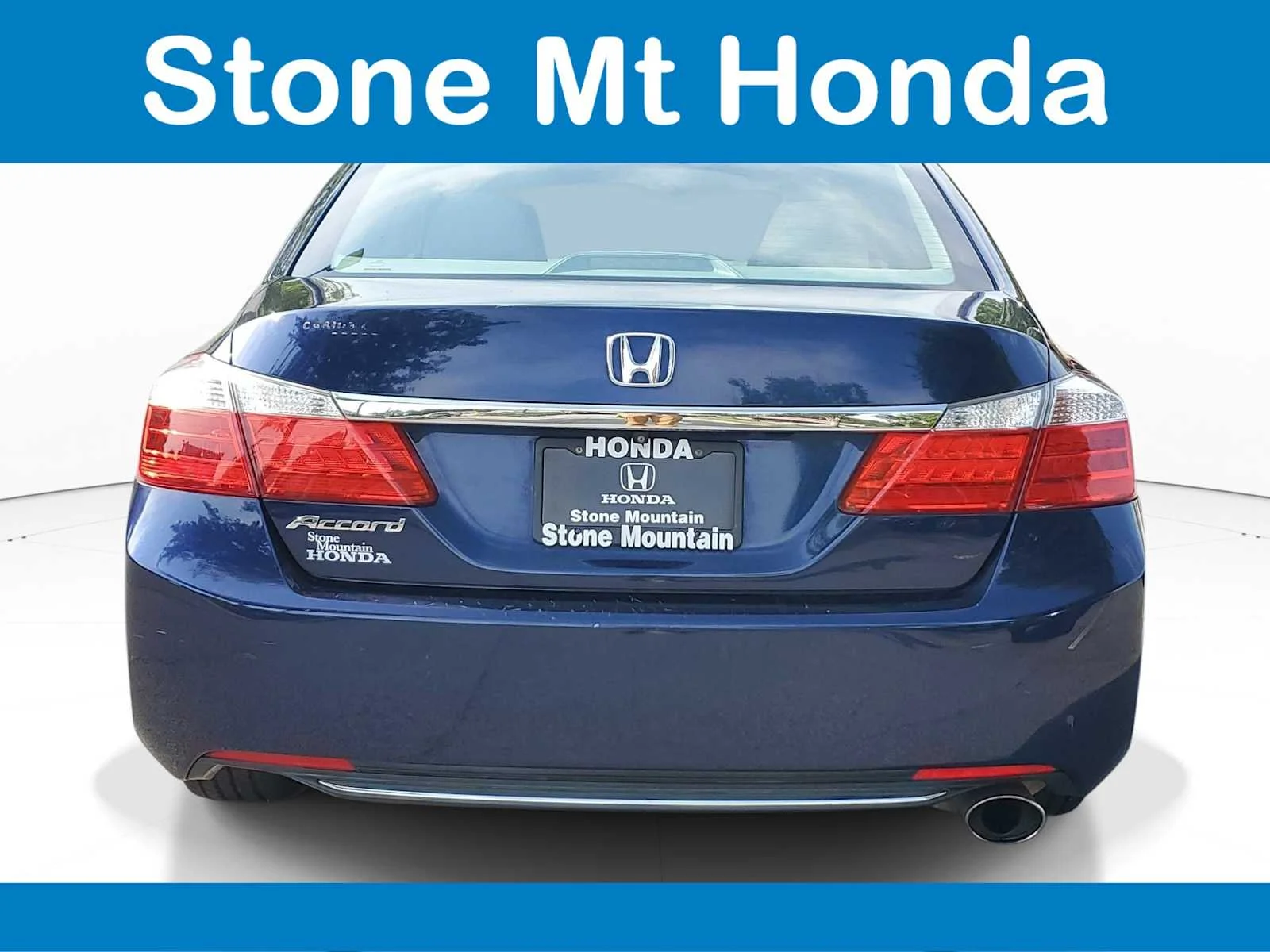 Used 2015 Obsidian Blue Pearl Honda EX-L image 5