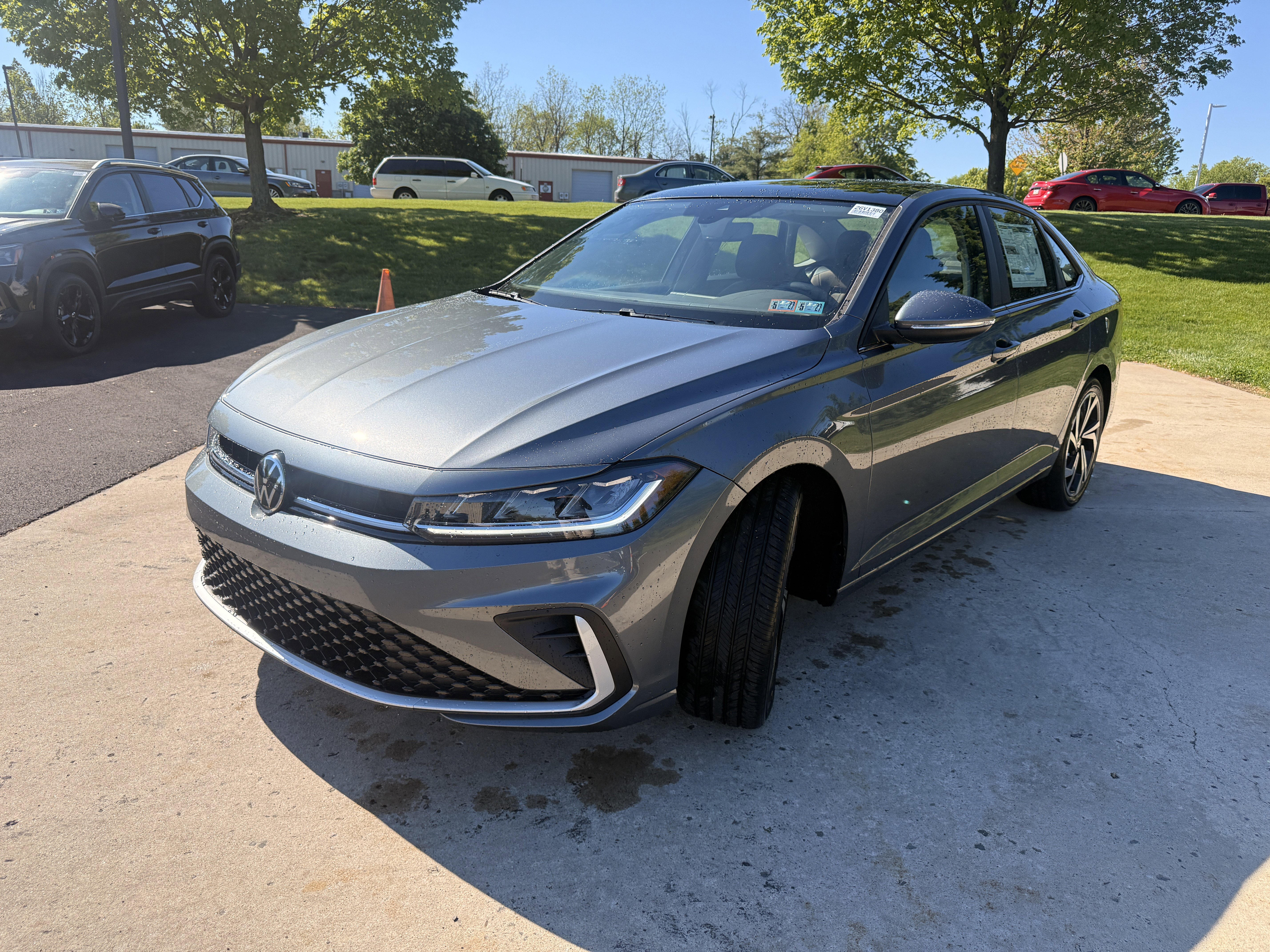 New 2026 Platinum Gray Metallic Volkswagen SEL image 11