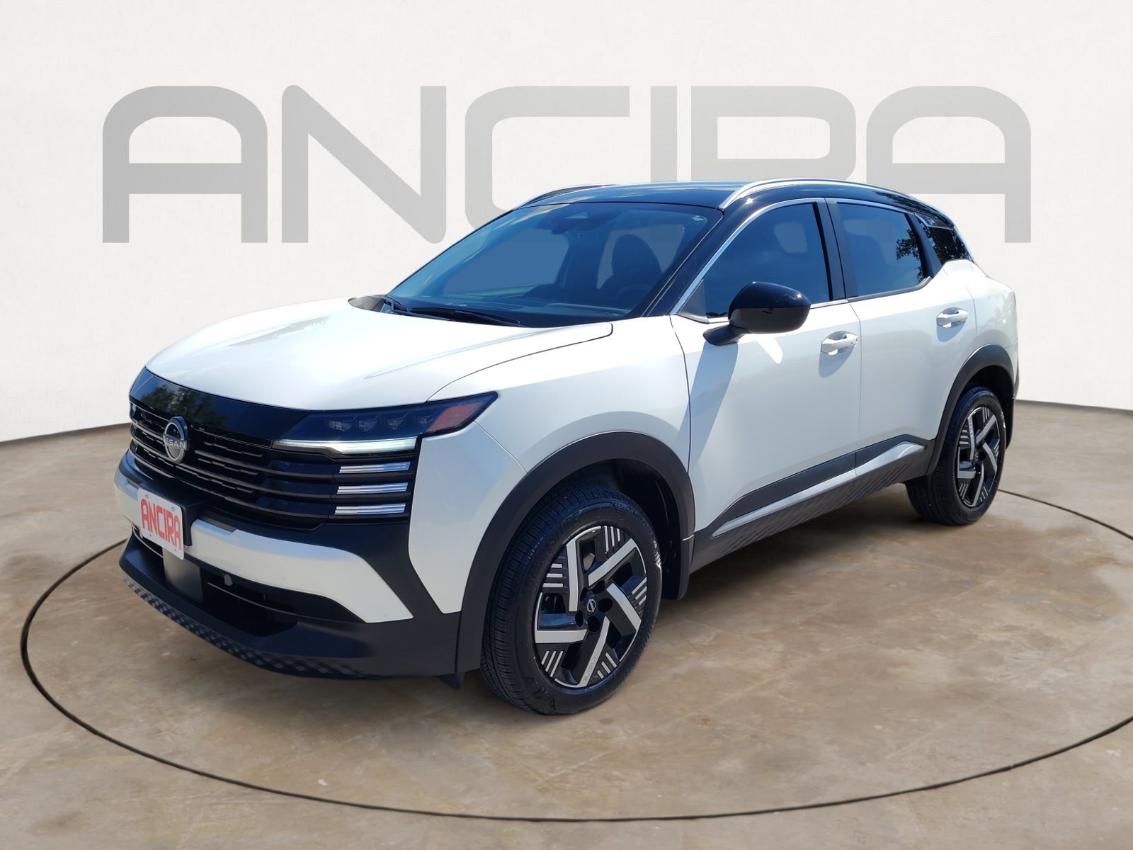 Certified Used 2026 Aspen White Tricoat/Super Black Nissan SV image 7