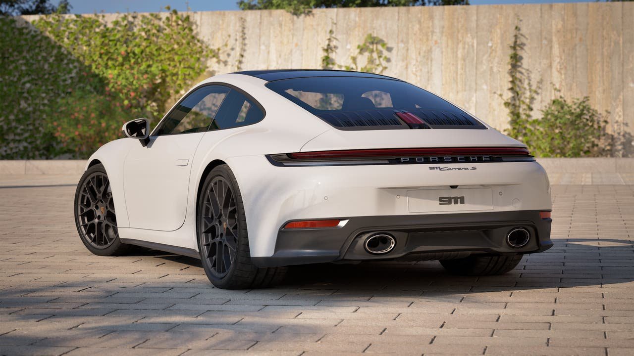 New 2027 White Porsche Carrera S image 3