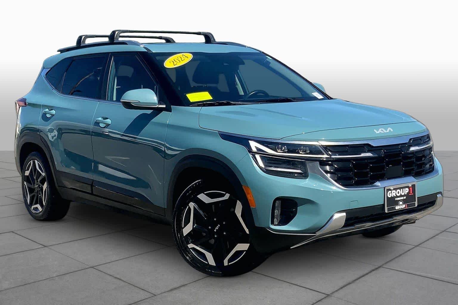 Used 2024 Pluton Blue Kia SX image 3