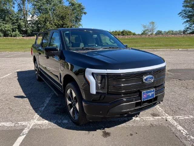 Used 2023 Ford F-150 Lightning Platinum with VIN 1FT6W1EV2PWG20388 for sale in Stamford, CT