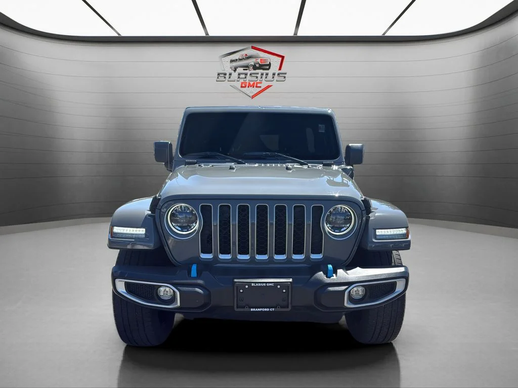 Used 2023 Gray Jeep Sahara 4xe image 8