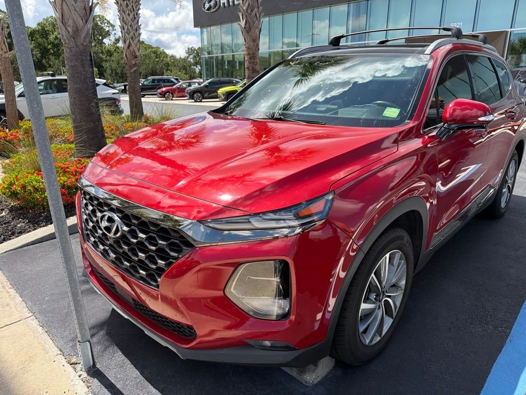 Used 2020 Red Hyundai Limited image 4