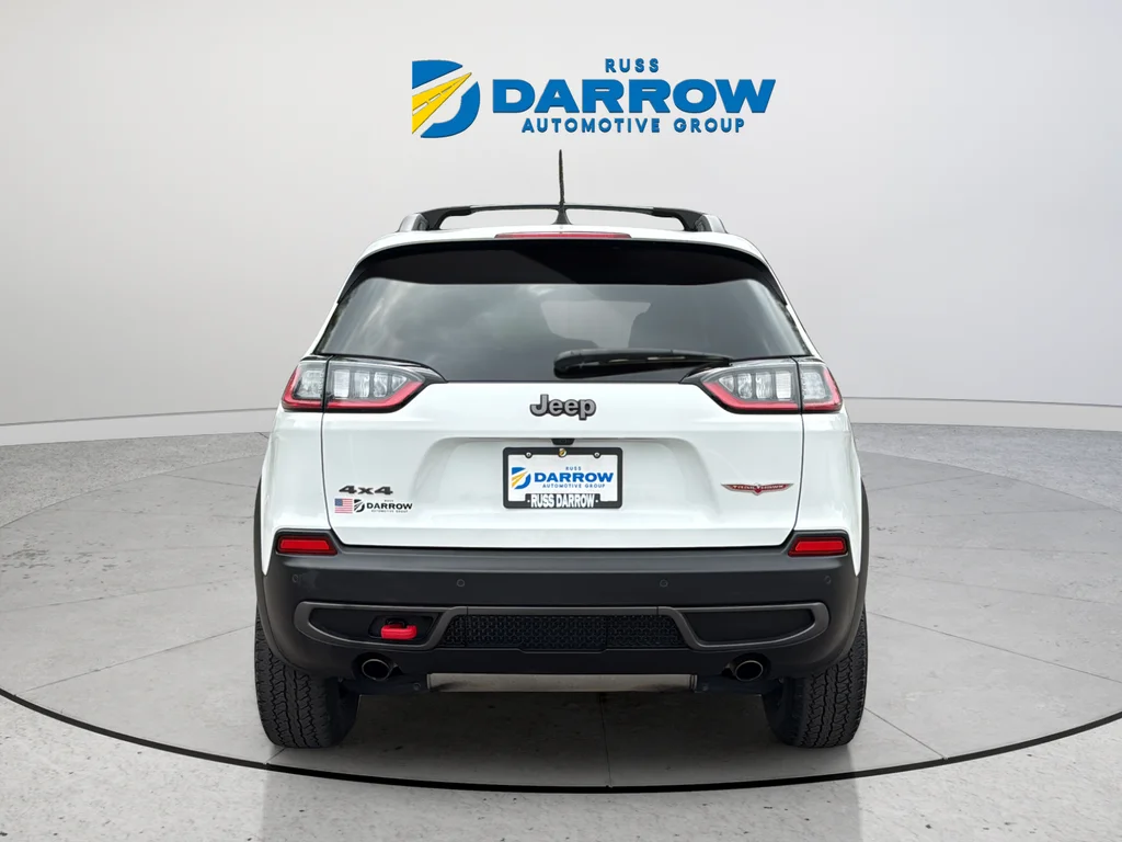Used 2021 White Jeep Trailhawk image 4