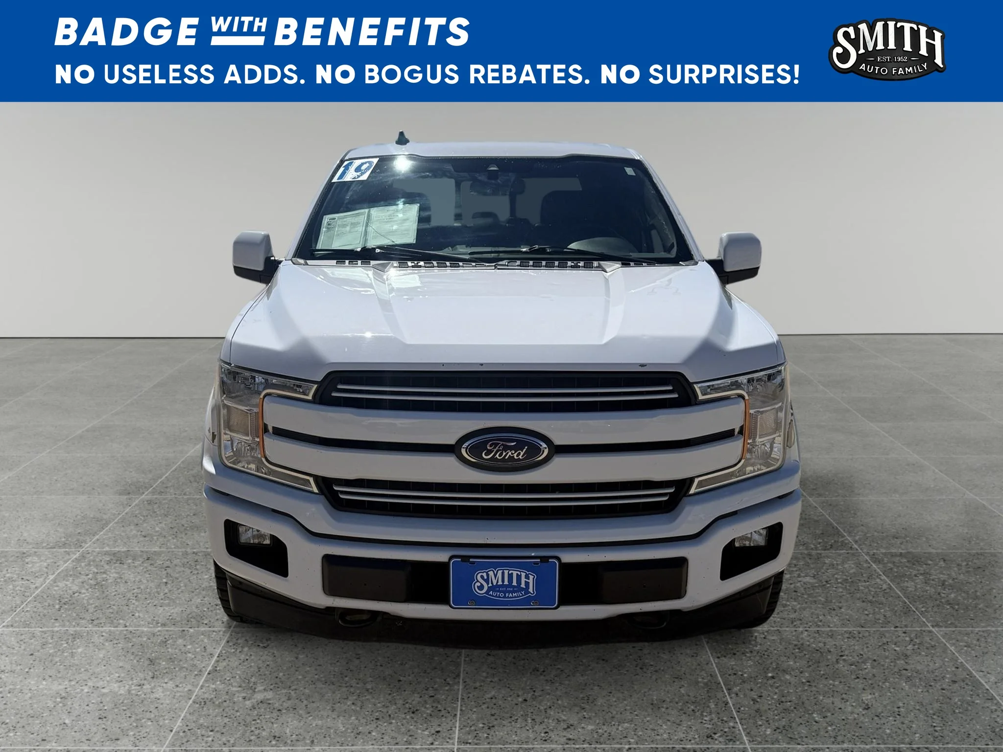 Used 2019 Oxford White Ford LARIAT image 9