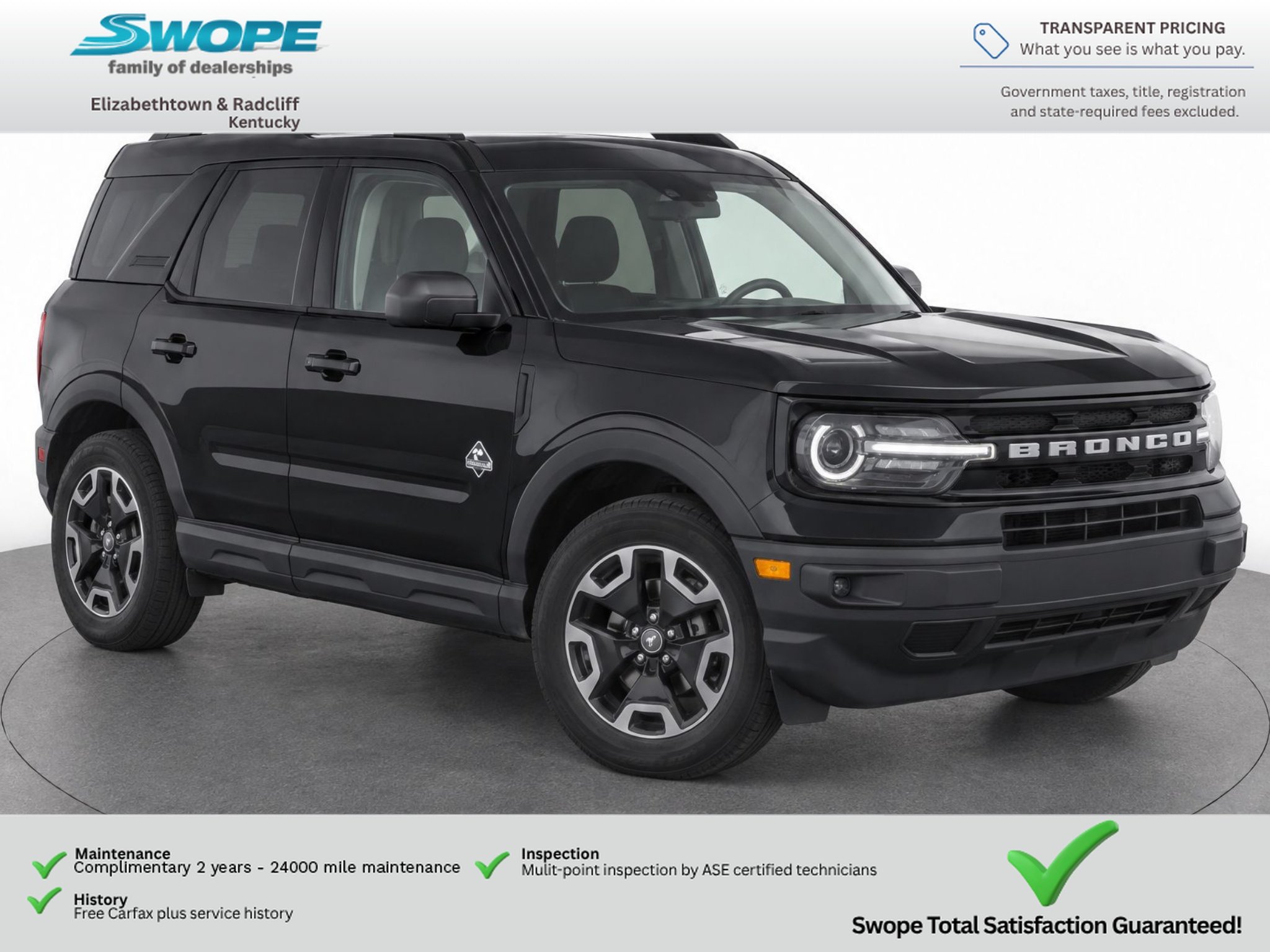Used 2021 Shadow Black Ford Outer Banks image 3