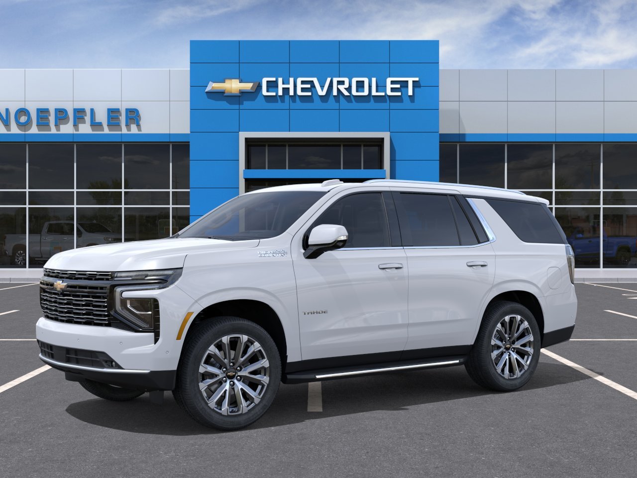 New 2026 Polar White Tricoat Chevrolet High Country image 2