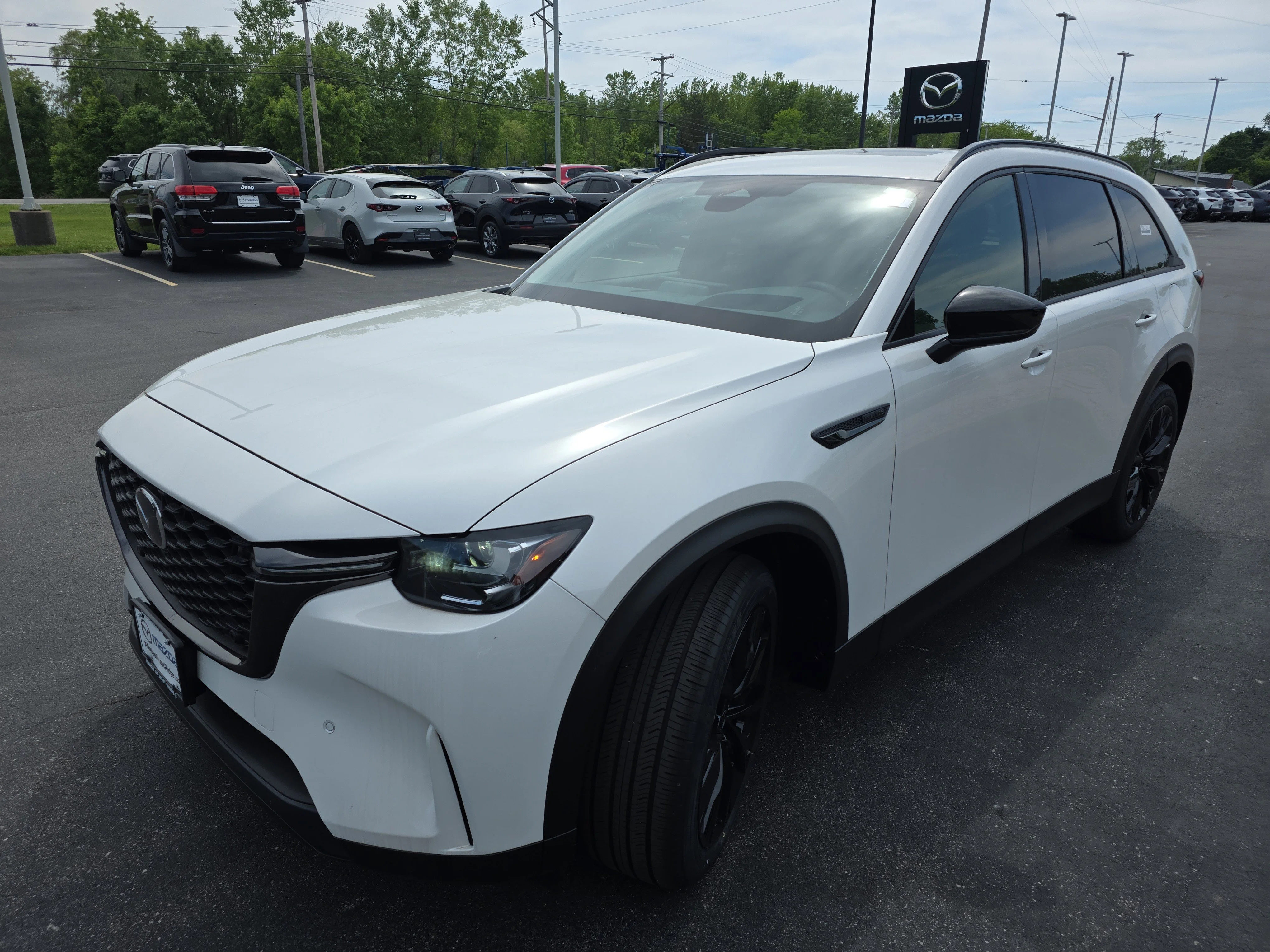 New 2026 Rhodium White Premium Mazda 3.3 Turbo Premium Sport AWD image 4