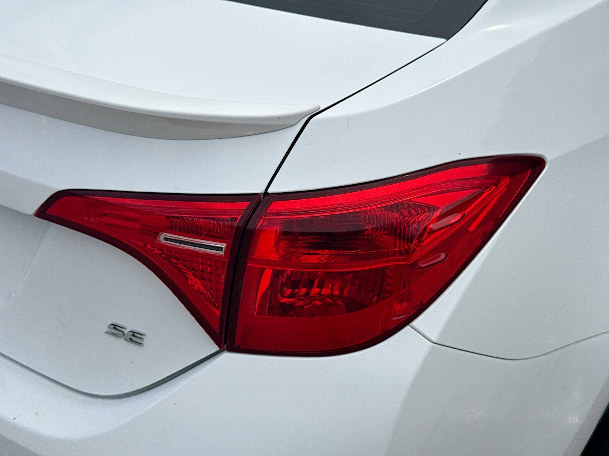 Used 2017 Super White Toyota SE image 26