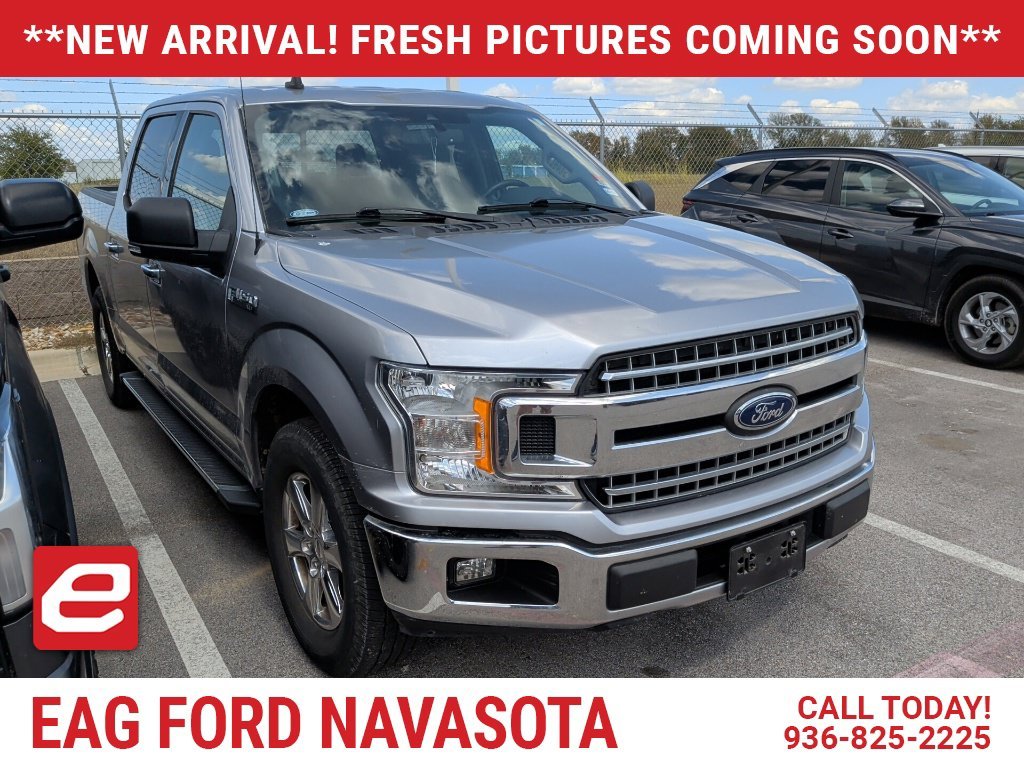 Used 2020 Iconic Silver Metallic Ford XLT image 1