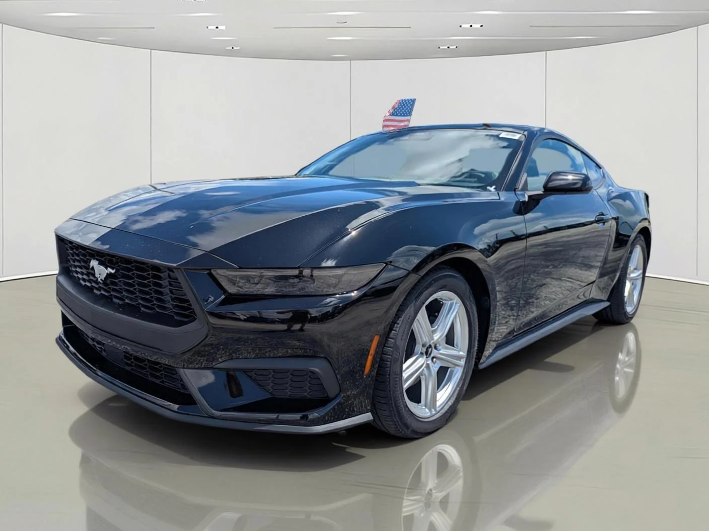 New 2026 Shadow Black Ford EcoBoost® Premium Fastback image 2