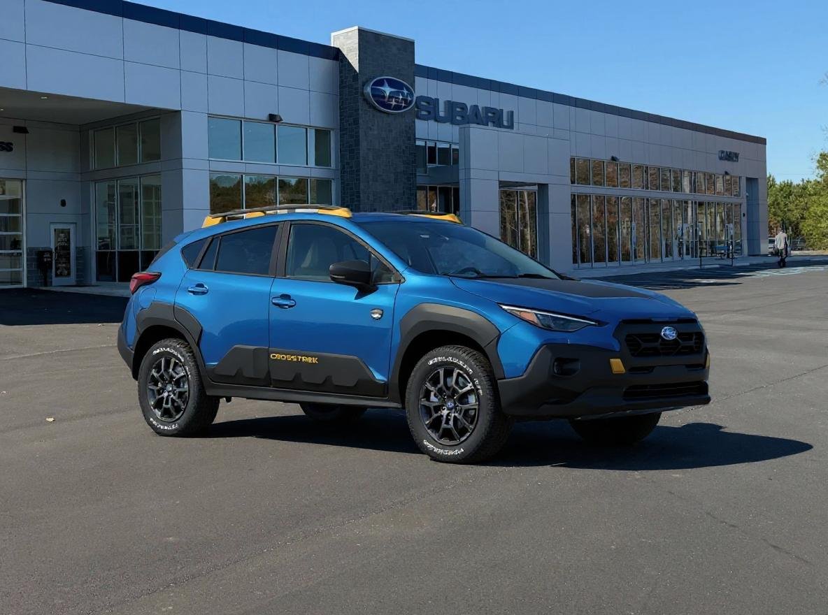 New 2026 GEYSER BLUE Subaru Wilderness image 1