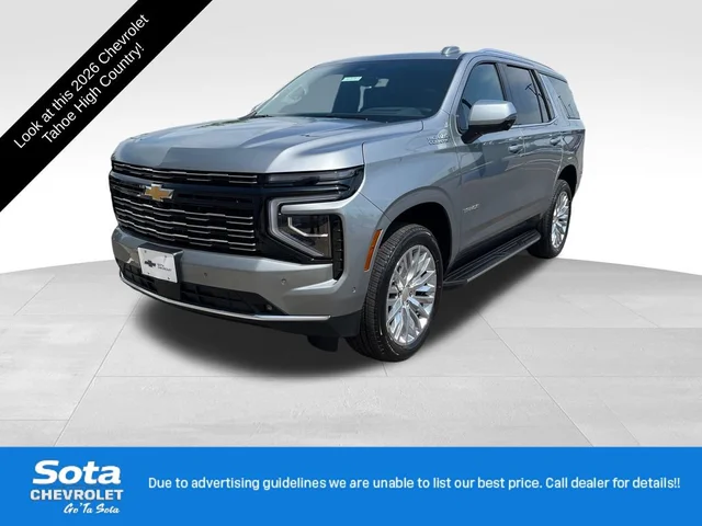 2026 Chevrolet Tahoe High Country