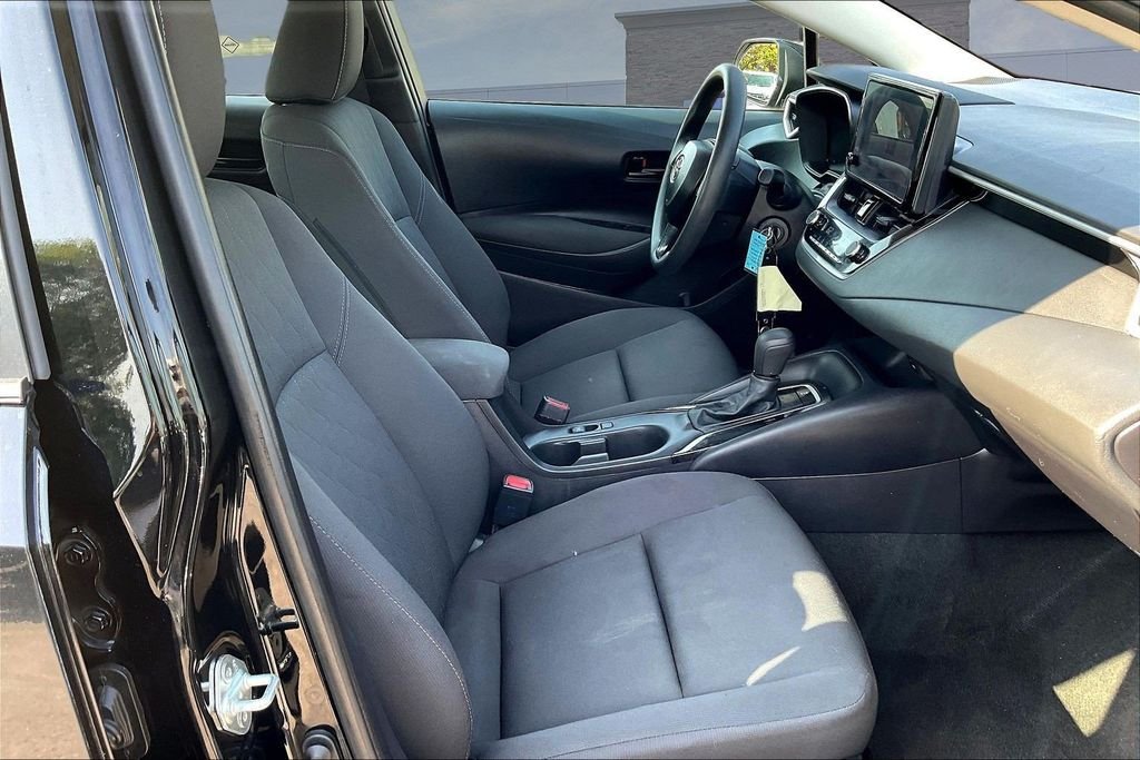 Certified Used 2024 Midnight Black Metallic Toyota LE image 29