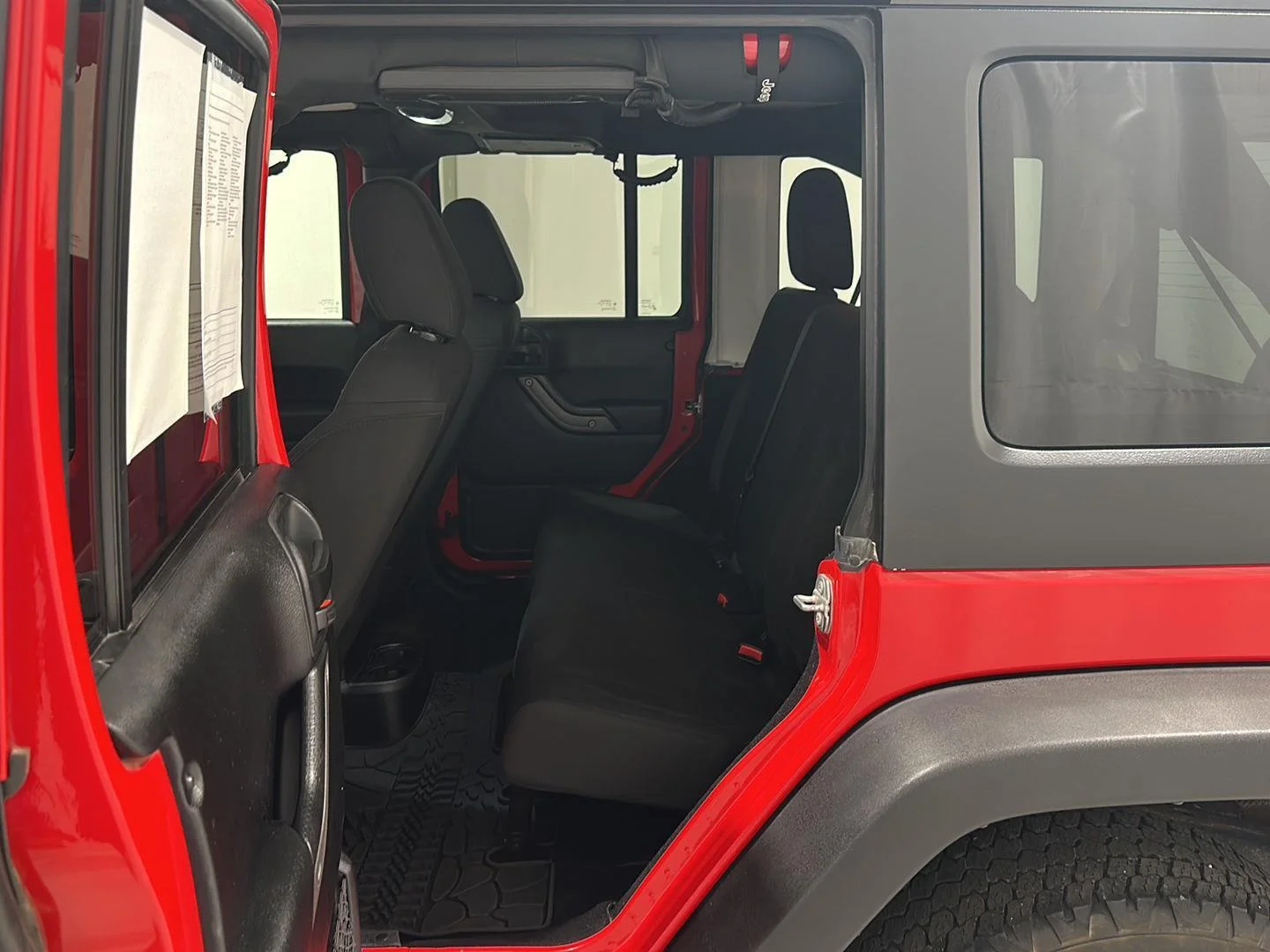 Used 2017 Firecracker Red Clearcoat Jeep Willys Wheeler image 16