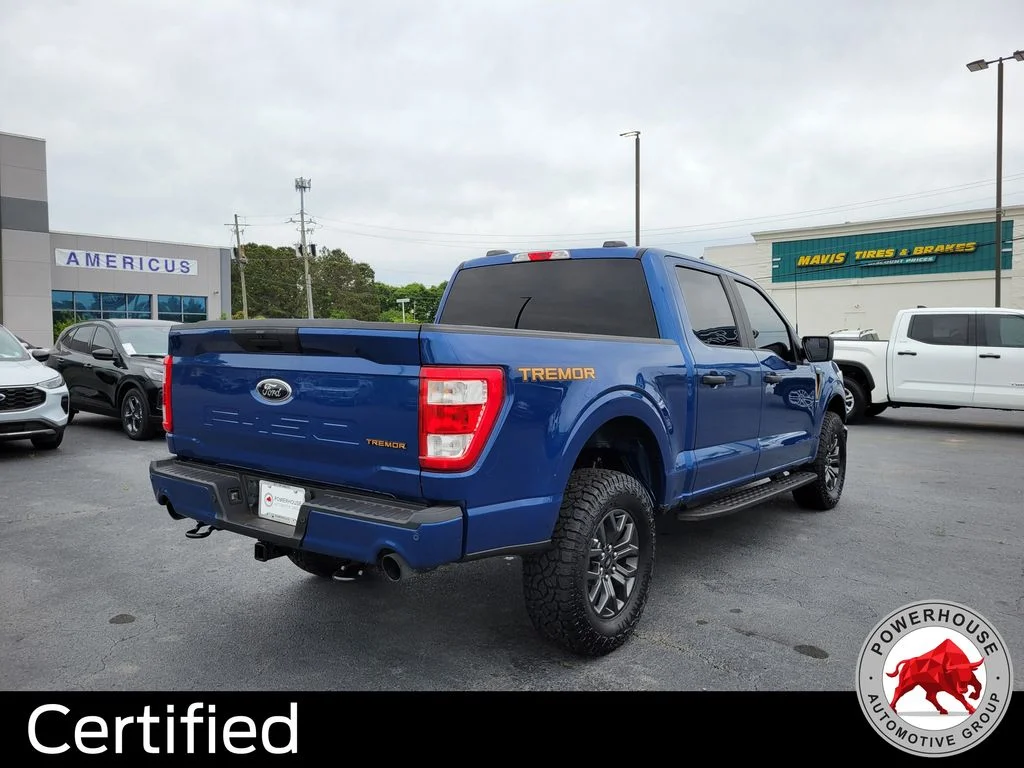 Used 2022 Blue Ford Tremor image 5