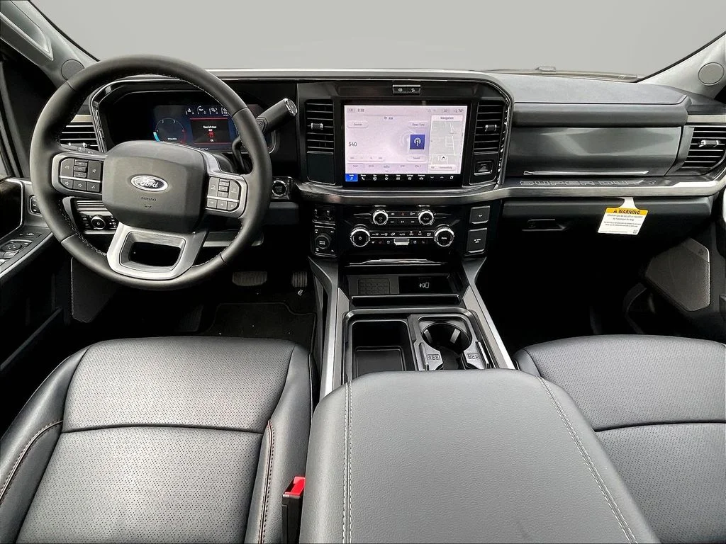 New 2026 Star White Metallic Tri-Coat Ford F-350® Lariat® image 5