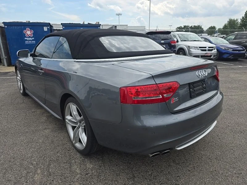 Used 2012 Gray Audi 3.0 Cabriolet Premium Plus image 5