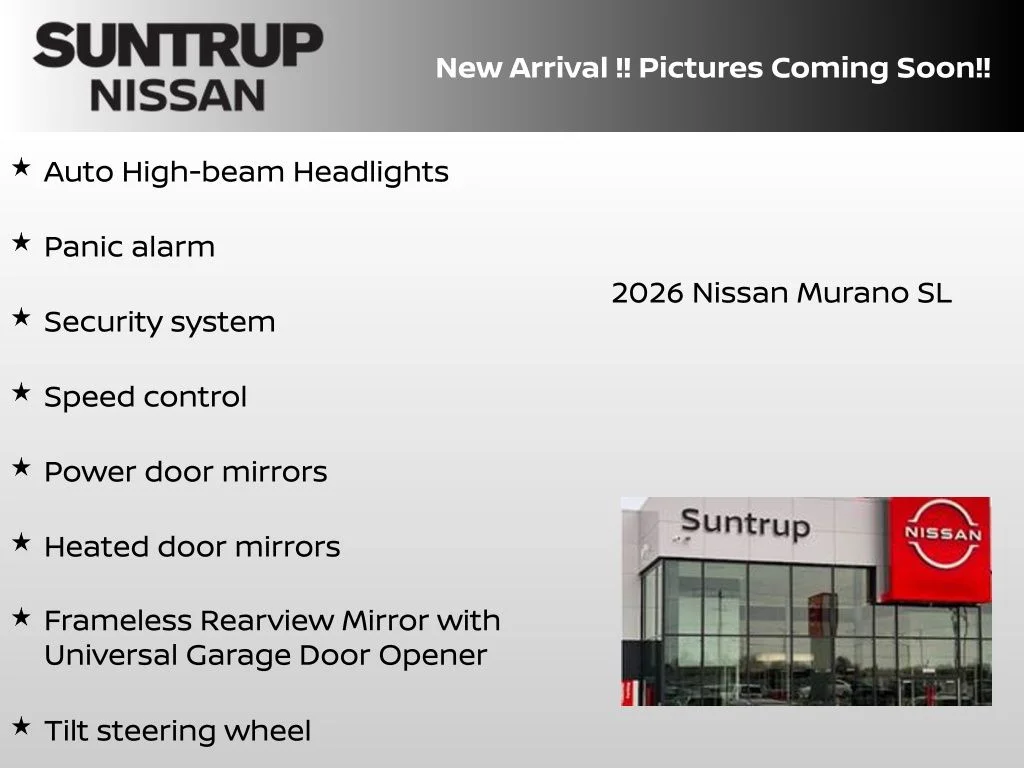 New 2026 Black Nissan SL image 6