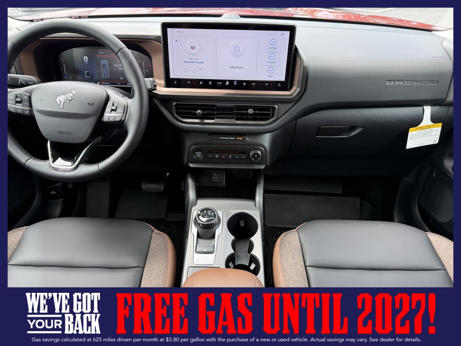 New 2026 Ruby Red Metallic Tinted Clearcoat Ford Outer Banks image 12